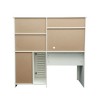 Gulches Home Office Computer Desk with Hutch Antiqued White - 3 of 4