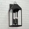 Capital Lighting Burton 4 - Light Wall Light in  Black - 3 of 4