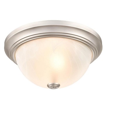 Millennium Lighting 2 - Light Flush Mount in  Satin Nickel