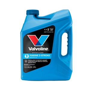 Valvoline 2-Stroke Marine Motor Oil 1 GA - 1 of 4