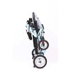 Ultra Lightweight Elderly Transport Wheelchair  Portable Lightweight Folding Transport Chair, with Locking Handbrake, Removable Flip Armrests - 2 of 4