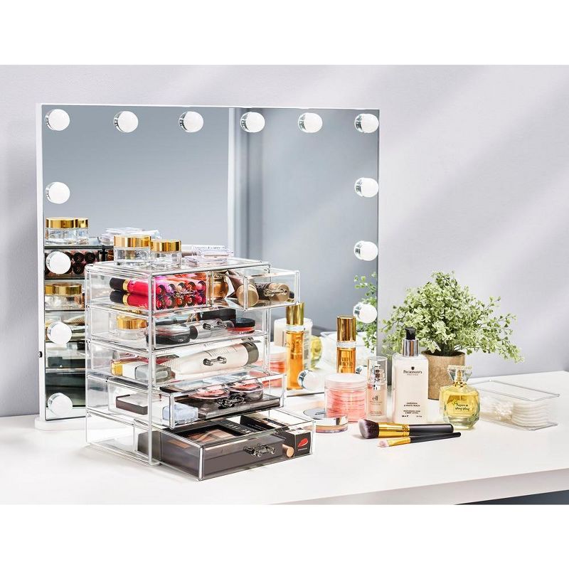 Sorbus Acrylic Makeup Organizer Case for Cosmetics Make Up & Jewelry, 3 of 7