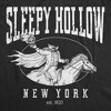Mens Funny T Shirts Sleepy Hollow New York Sarcastic Halloween Graphic Novelty Tee For Men - Crazy Dog Men's T Shirt For Halloween Season - 2 of 4