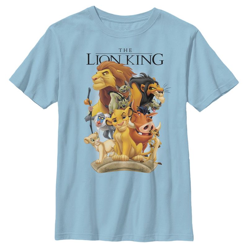 Boy's Lion King Pride Land Characters T-Shirt, 1 of 5