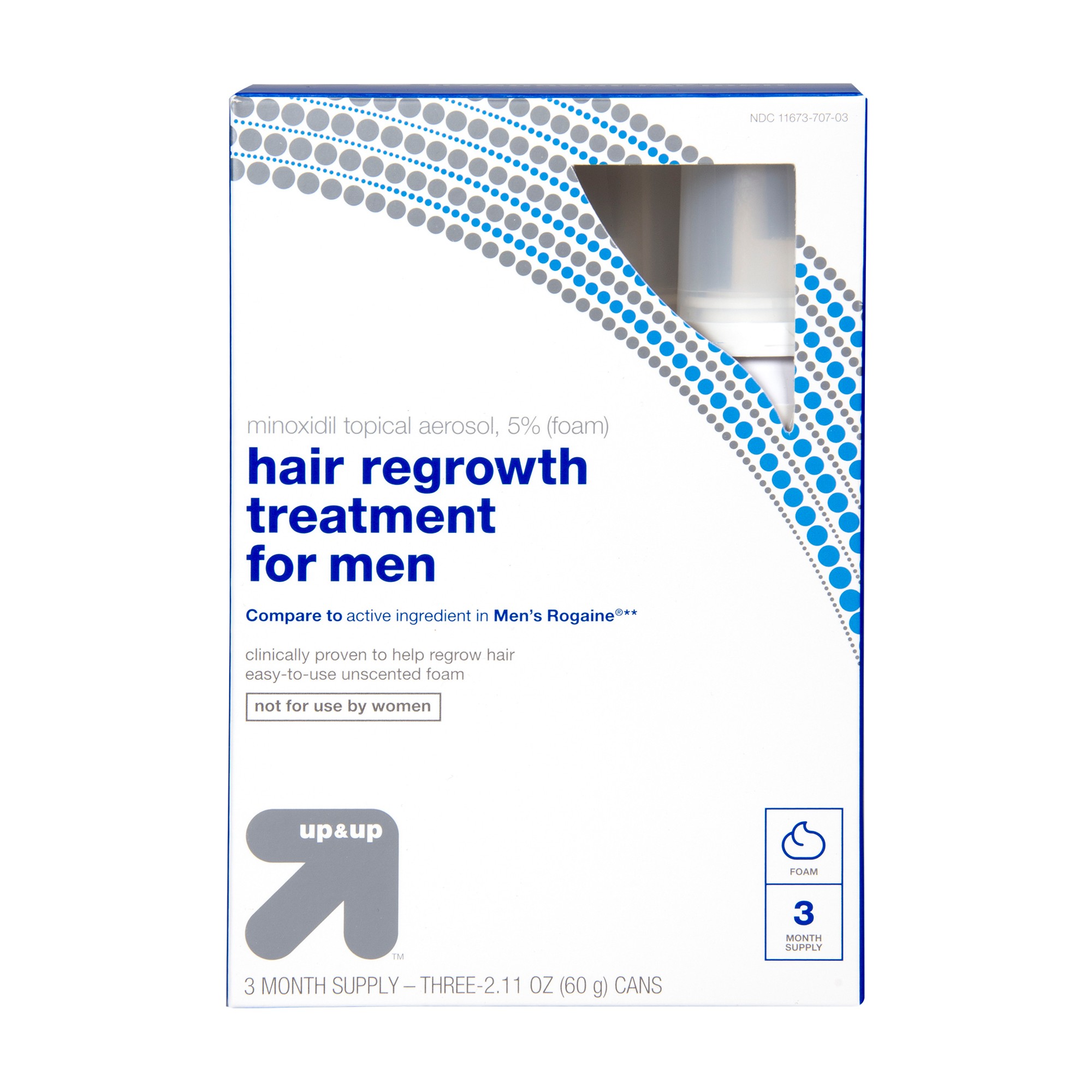 Hair Regrowth Treatment for Men - 2.11oz - Up&Up
