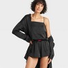 Women's Satin Cami Top and Shorts Pajama Set - Auden™ - image 3 of 4