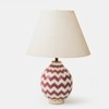 Lavender Herringbone Table Lamp - 4 of 4