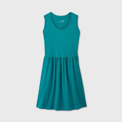 green babydoll dress