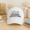Pavilion Gift Company - Emotionally Attached - White Adjustable Hat - Hats - 4 of 4