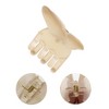 Unique Bargains Women's Fashion Frosted Butterfly Half-Tied Hair Clips 3.35"x1.77"x2.17" 1 Pc - 3 of 3