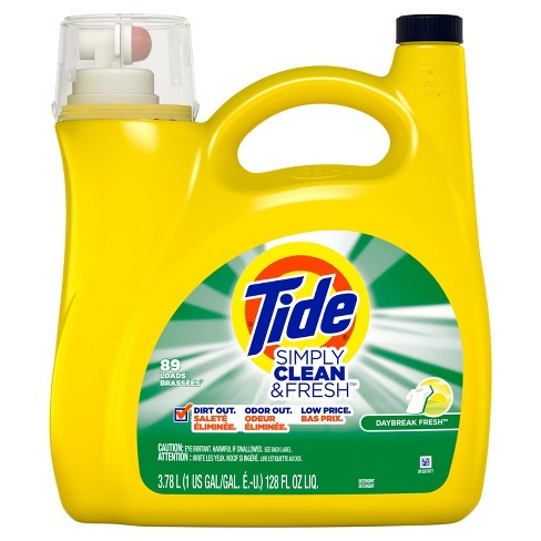 Tide Simply Clean Fresh Daybreak Fresh Liquid Laundry Detergent 128 Fl Oz Target