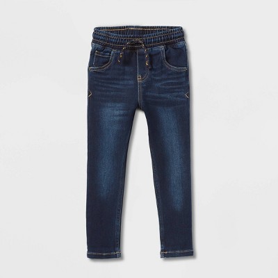 Image of Toddler Boys' Skinny Fit Jeans - Cat & Jack™ Dark Wash 18M