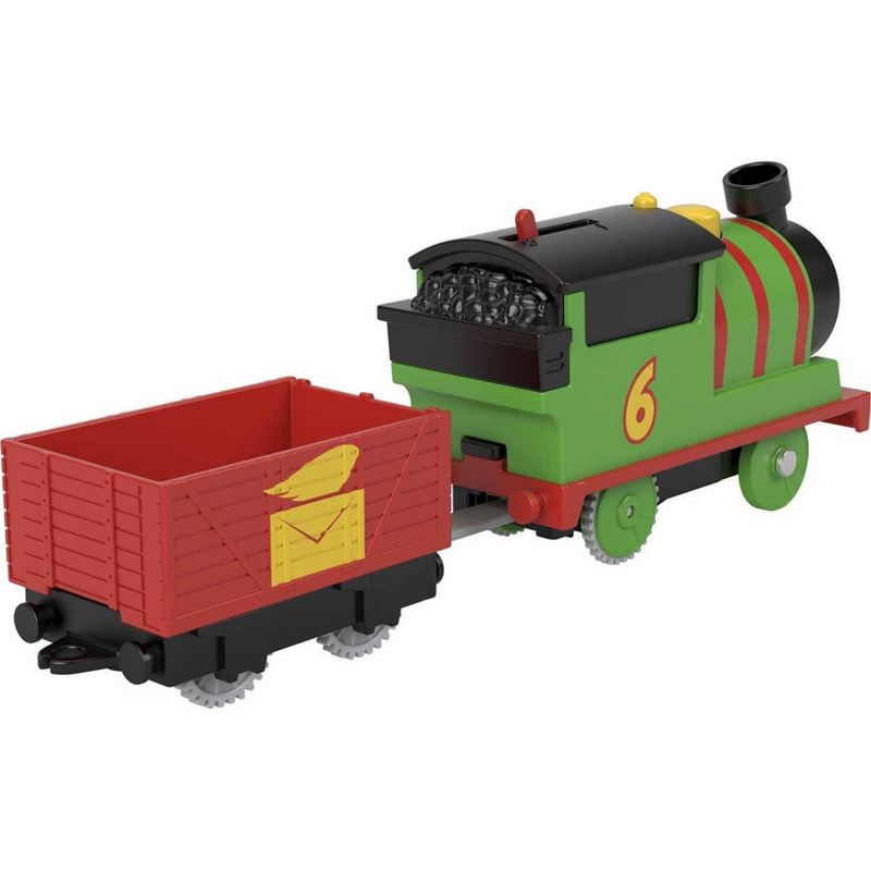 Thomas &#38; Friends Motorized Percy Toy Train Engine, 3 of 8