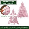 Casafield Artificial Black Spruce Christmas Tree with Metal Stand - 3 of 4