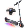Mastgoal Electric Scooter for Kids,180W Motor 10mph Speed Electric Scooter with Adjustable Handlebar and LED Lights - 2 of 4