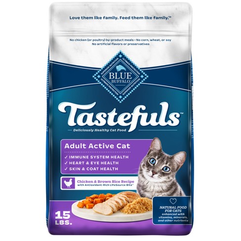 Blue Buffalo Tastefuls Active With Chicken Natural Adult Dry Cat Food 15lbs Target