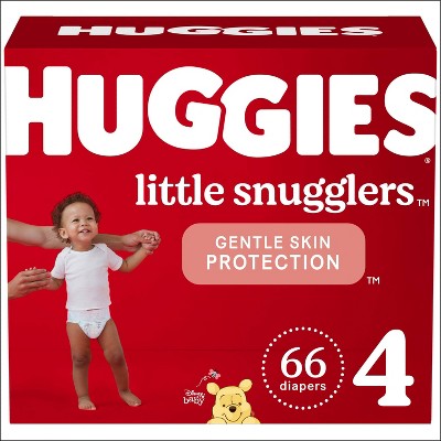 Image of Huggies Little Snugglers Diapers Super Pack - Size 4 (66ct)