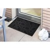 Evideco French Home Goods Outdoor Front Door Mat 30x18 Rubber Shoeprint - 2 of 4