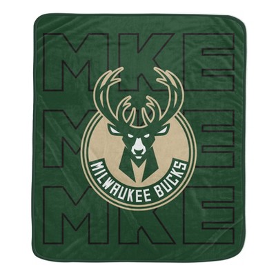 NBA Milwaukee Bucks Echo Ultra Soft Blanket