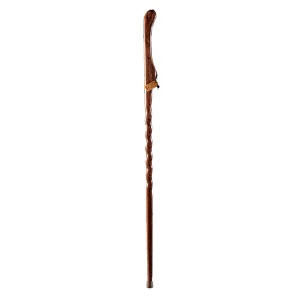 Brazos Twisted HitchHiker Red Wood Walking Stick 48 Inch Height - 1 of 3