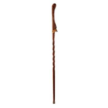 Brazos Twisted HitchHiker Red Wood Walking Stick 48 Inch Height