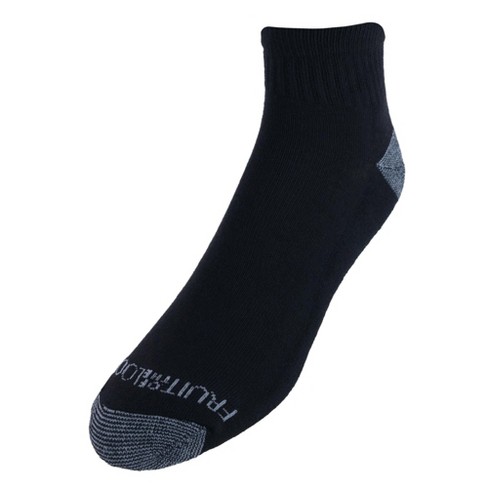 fruit of the loom men's dual defense ankle socks