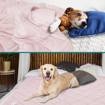 X-Large Pink Waterproof Cooling Pet Blanket