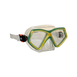Hawaii Divers Jelly Fish Snorkel Mask - Green/Yellow(4+) - 1 of 3