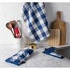 Design Imports Navy Buffalo Check Potholder (Set Of 2) - 4 of 4