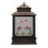 Northlight 12" Musical Lighted Snowmen Christmas Snow Globe Lantern - 4 of 4