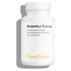 SuperSmart Butterbur Extract (High Potency) - 15% Sesquiterpenes - Natural Herb Supplement | Non-GMO & Gluten Free - 60 Vegetarian Capsules - 1 of 4