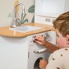 Sunnydaze Cozy Corner MDF Kitchen Playset with Stainless Steel Accessories - White - 3 of 4