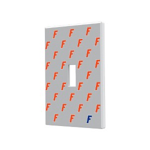 NCAA SEC Universities Fashion Pattern Hidden-Screw Light Switch Plate for Single Toggle - 1 of 4