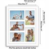 Americanflat 11x14 Collage Picture Frame to Display 5 4x6 Photos at Once - White - 2 of 4