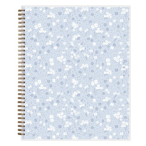 Blue Sky 2024 Planner Weekly/monthly 8.5x11 Sustainable Clear Cover Maeve  Blue : Target