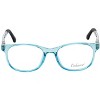 NY Eye Enhance Kids Designer Reading Glasses Crystal Blue/Matte Black 4132 46 mm - 2 of 4