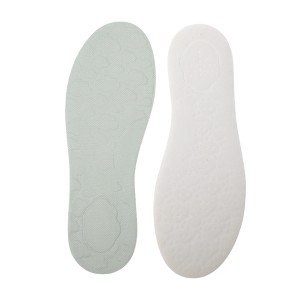 Unique Bargains Little Cloud Shoe Inserts Fit Shoe White Gray 1 Pair - 1 of 4
