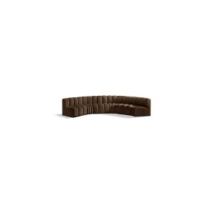 Meridian Furniture,Arc Velvet Modular Sofa - 1 of 4