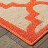 Oriental Weavers Cayman 660O9 Sand/ Orange Indoor/Outdoor Area Rug - 3'10" x 5'5" - 2 of 4