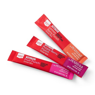 Punch Variety Sugar-Free Drink Mix - 30ct - Market Pantry™