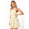 Petal and Pup Womens Cintrico One Shoulder Mini Dress - 3 of 4