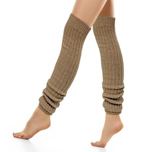 Wrapables Over The Knee Long Wool Blend Leg Warmers - 1 of 4