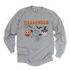 Simply Sage Market Halloween Smiley Faces Garment Dyed Long Sleeve - 2 of 4