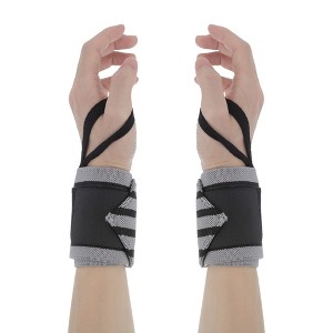 Unique Bargains Comfortable Sport Wristbands 19.88"x3.35" 1 Pair - 1 of 4