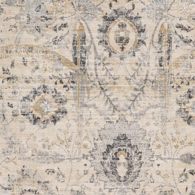 charcoal, beige, black, gray, mustard, off white