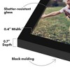 Americanflat Poster Frame - Perfect for Photos and Artwork - Black - 3 of 4