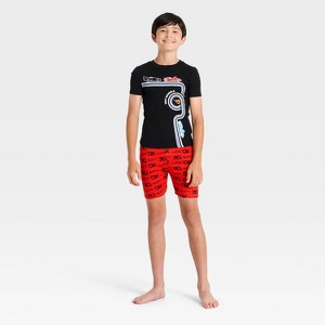 Boys' 4pc Hot Wheels Snug Fit Pajama Set - Black : Target