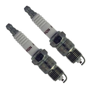 Champion 2 Pack of Genuine OEM (18S) Spark Plugs - RV15YC4-2PK - 1 of 3