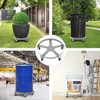 2-Pack 55 Gallon Heavy Duty Drum Dolly ¨C 1250LB Capacity Barrel Cart with 5 Swivel Casters for Warehouse/Chemical Drum Handling (Steel Frame) - 3 of 4