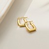 Pure Collection by Ross-Simons Italian 14kt Yellow Gold Square Hoop Earrings - 2 of 4